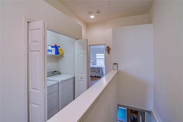LAUNDRY UPSTAIRS