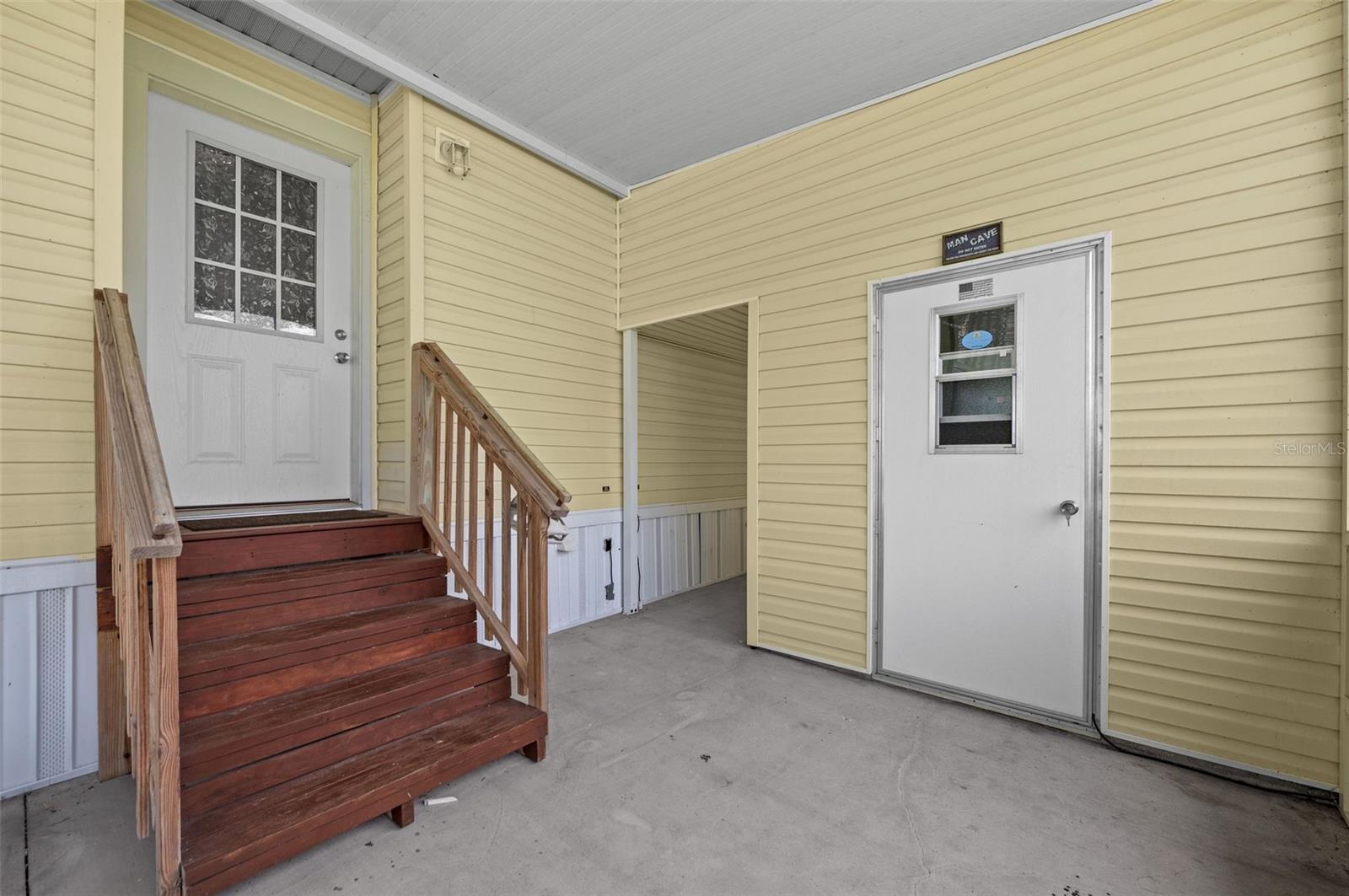 Patio and Shed