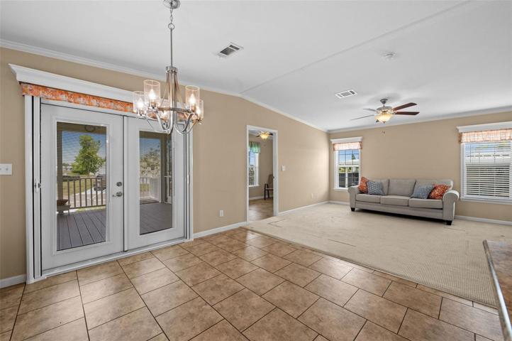 Open floor plan