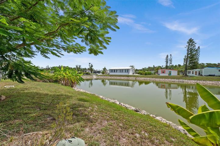 Rear View of pond