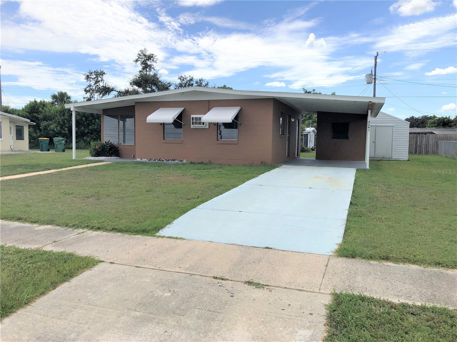Covered carport