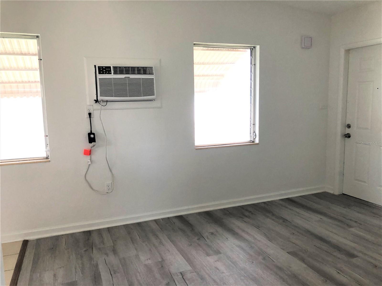Newer wall a/c in living room
