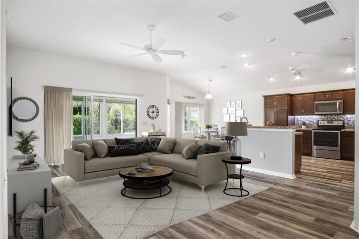 VIRTUALLY STAGED LIVING ROOM OF YOUR NEW HOME!!