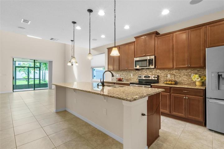 Perfectly designed open concept.