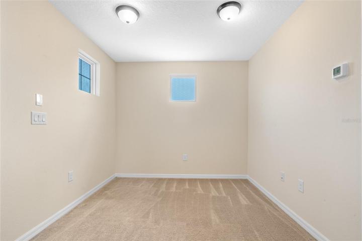Perfect size loft with natural light, great for a study, office or den.