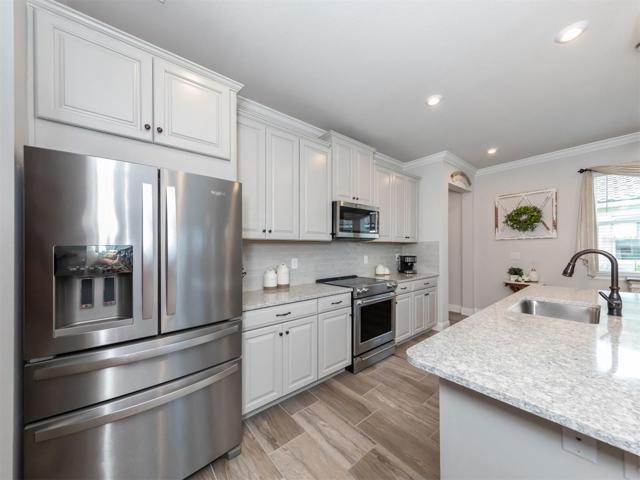 Plenty of countertop space and storage!