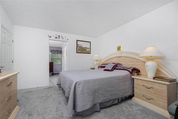 Has a master bathroom