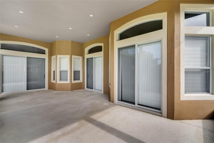 Screened-in patio