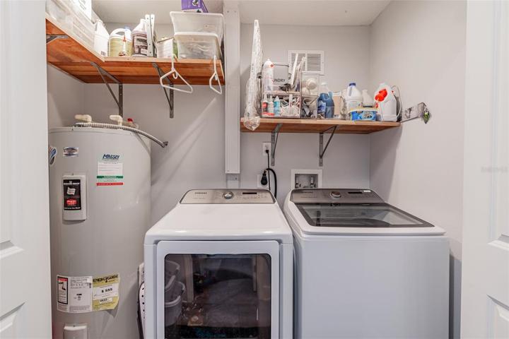 Laundry area
