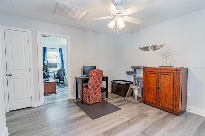 Open area attached to kitchen