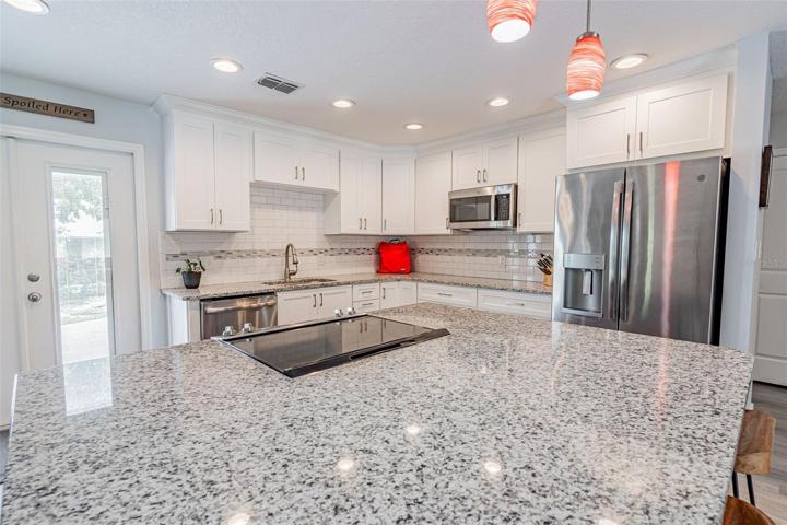 Granite countertops for that modern feel