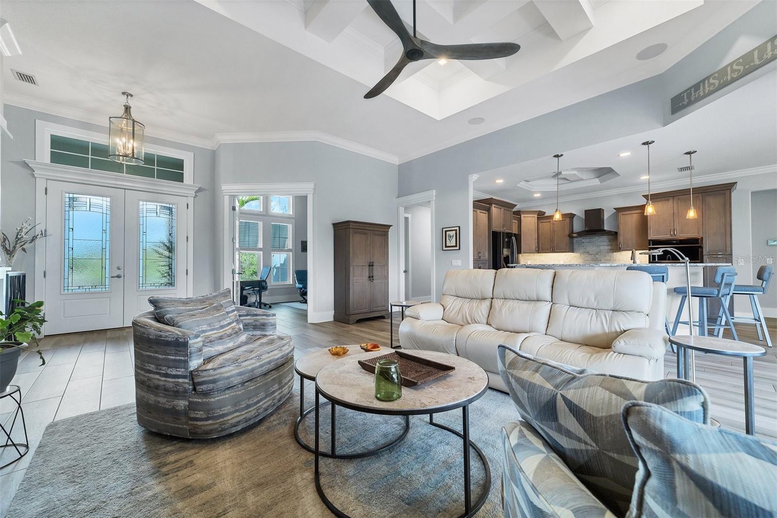 Entry to an elegant open lifestyle.