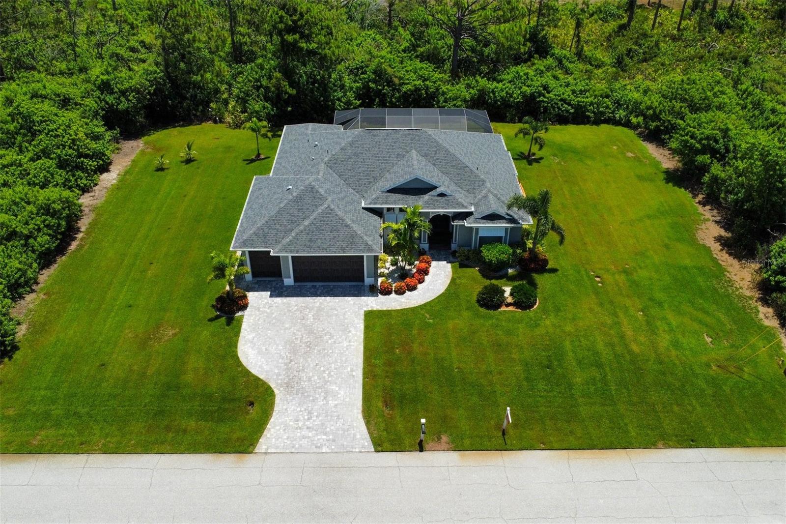 Luke Brothers' West Indies style home sitting on a double lot.