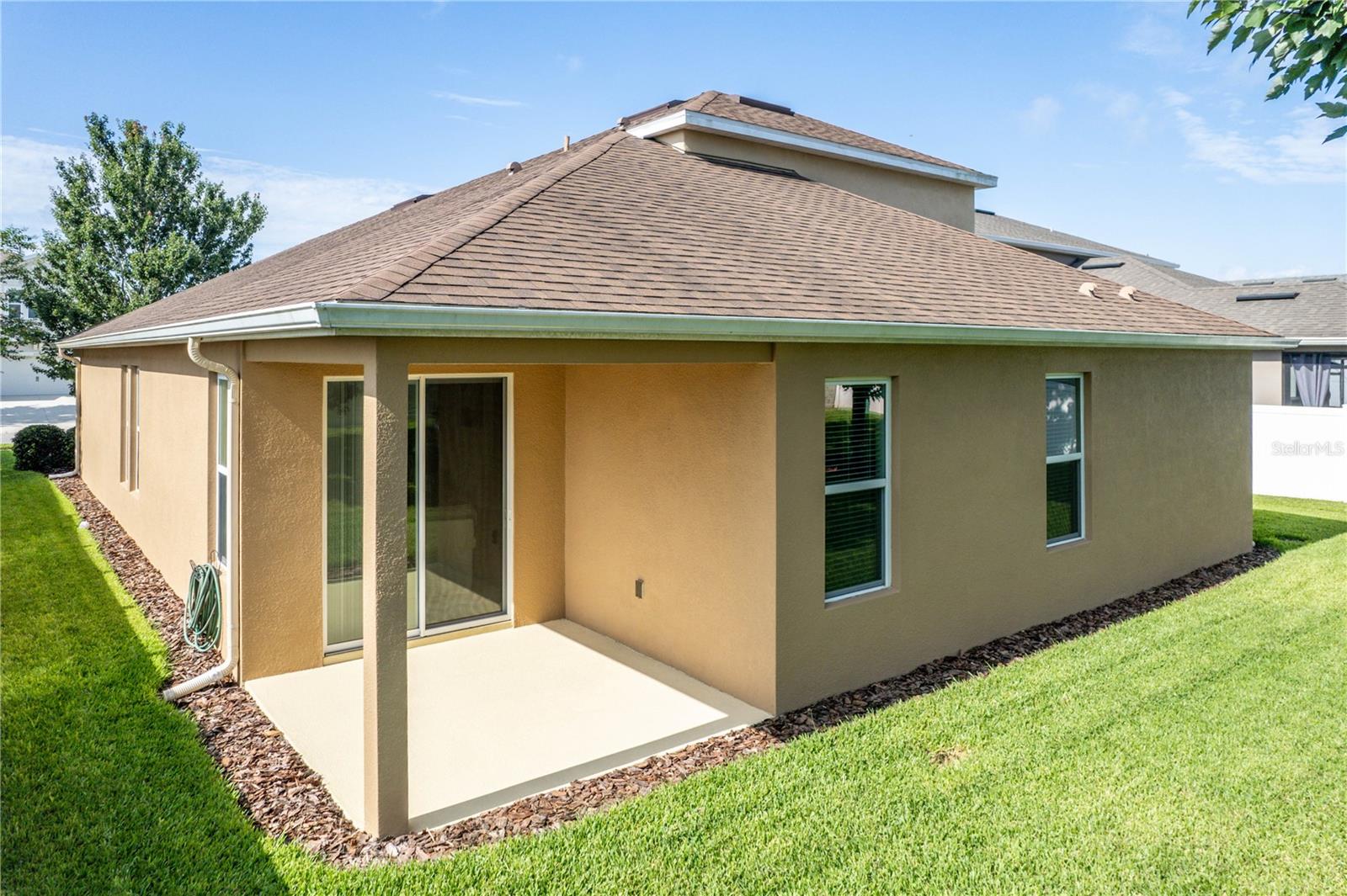 Rear of Home