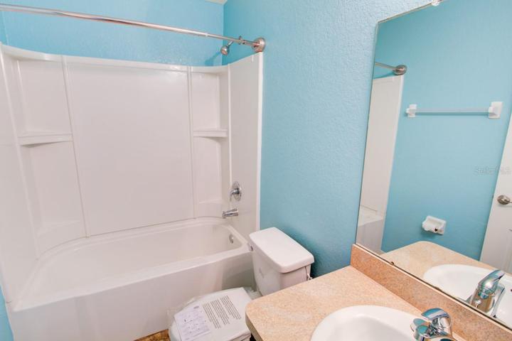 Hall bath.