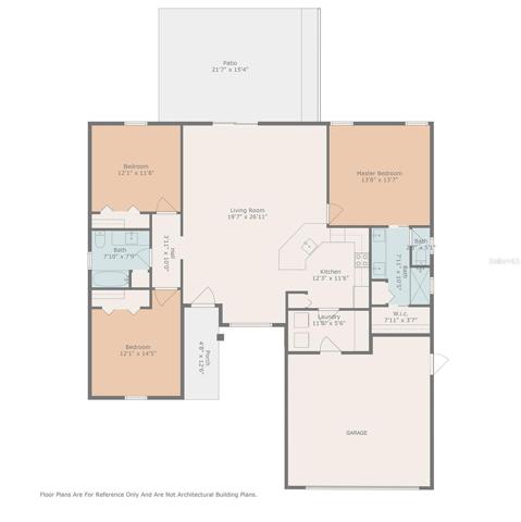 Floor plans are for illustration only; they are not a substitute for architectural floor plans. Measurements are approximate.