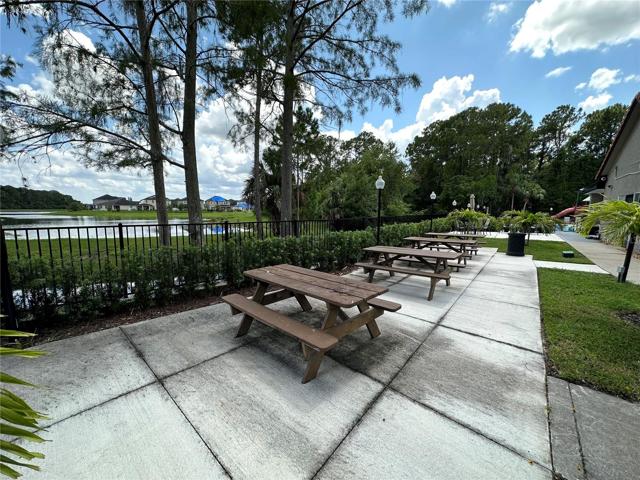 Grill and recreation area