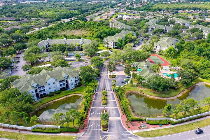 Resort style living with 2 pools, gazebo with hot-tub, tennis, BBQ, fitness ctr. community center with multiple meeting rooms.