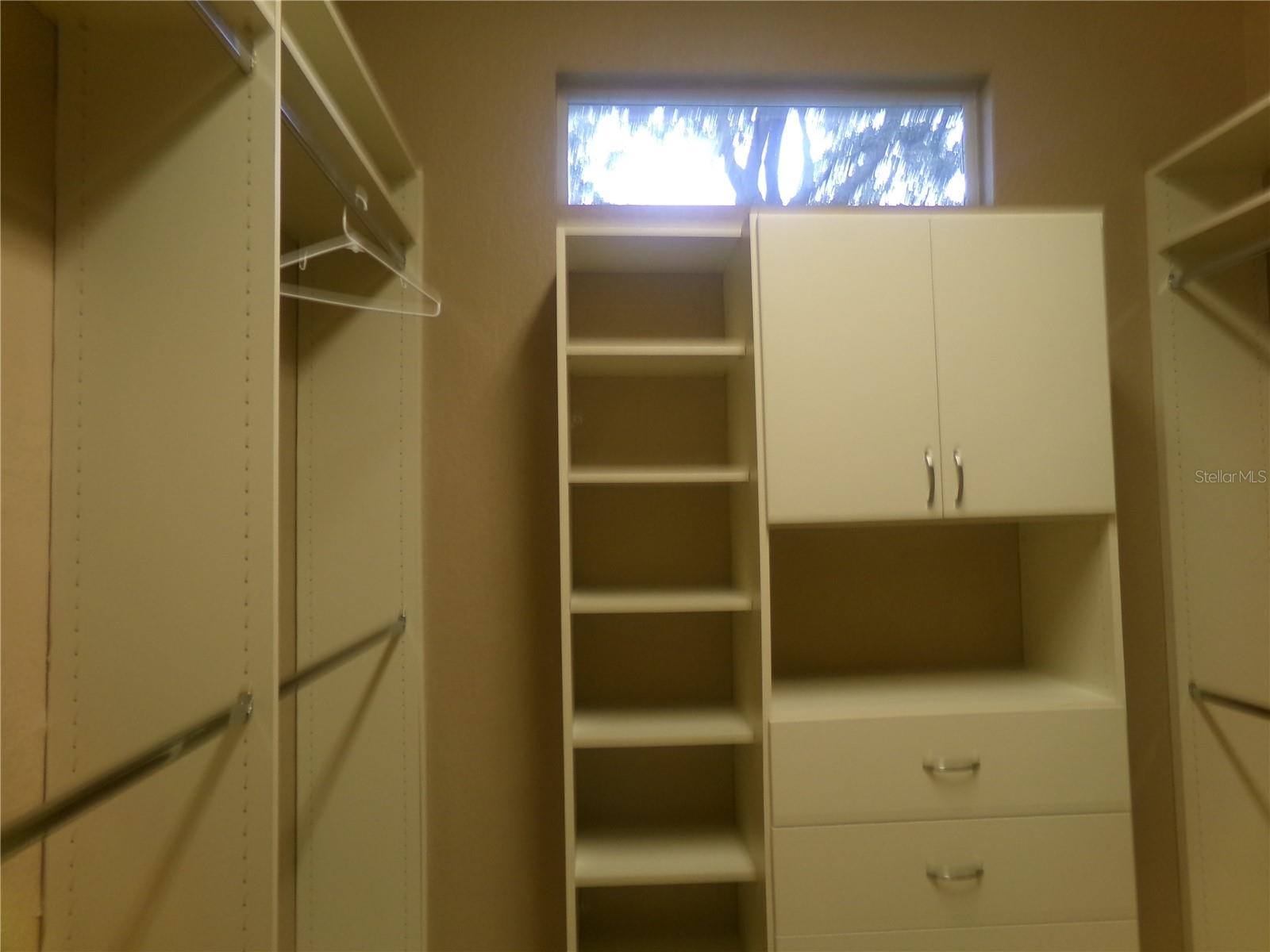 M B WALK IN CLOSET