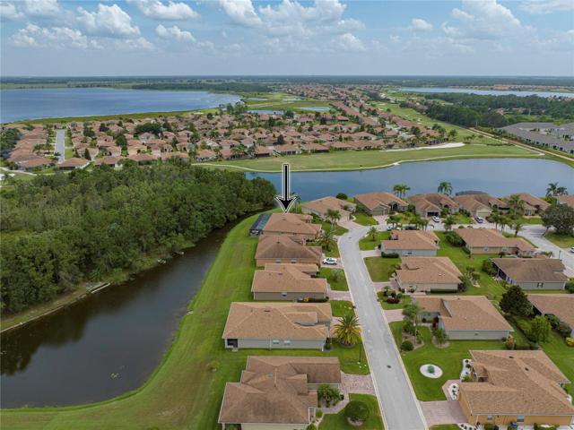 Property drone view