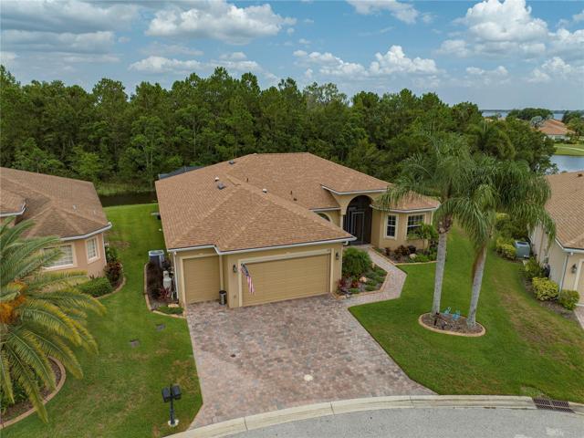 Property drone view