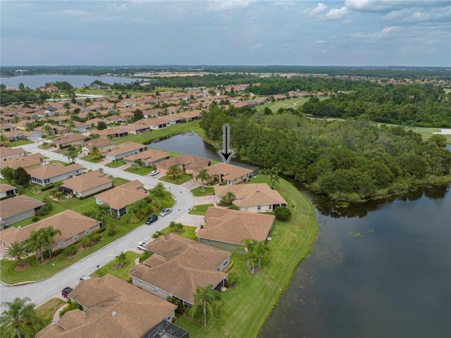 Property drone view