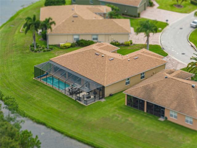 Property drone view