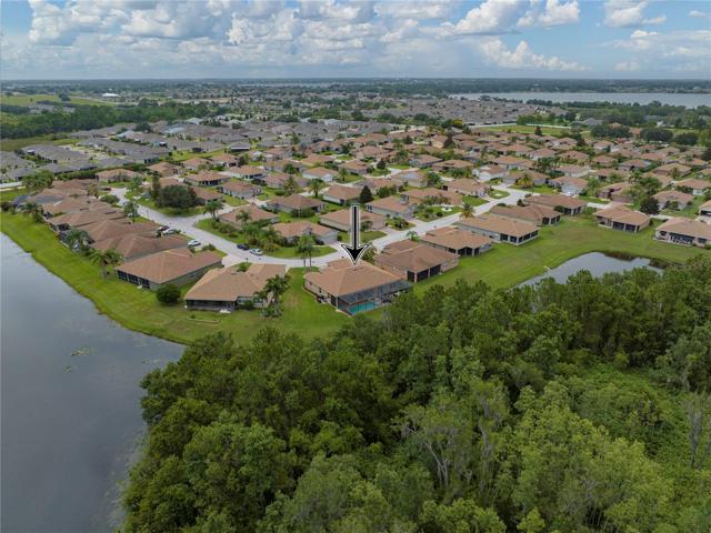 Property drone view