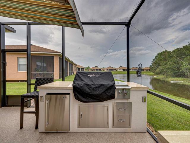 Outdoor kitchen