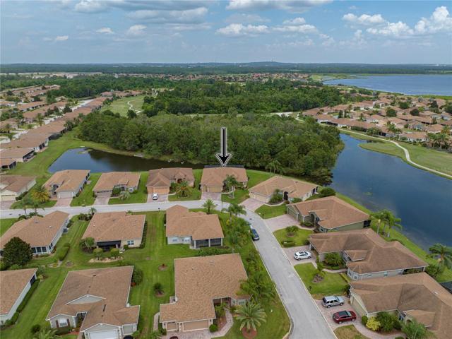 Property drone view