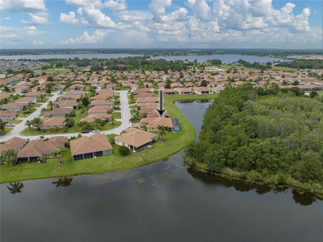 Property drone view