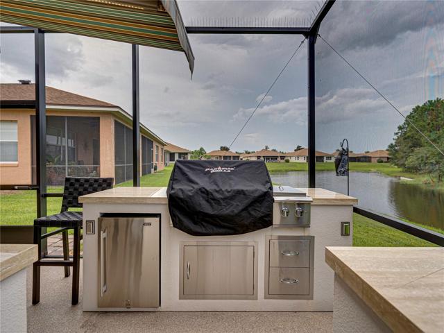 Outdoor kitchen