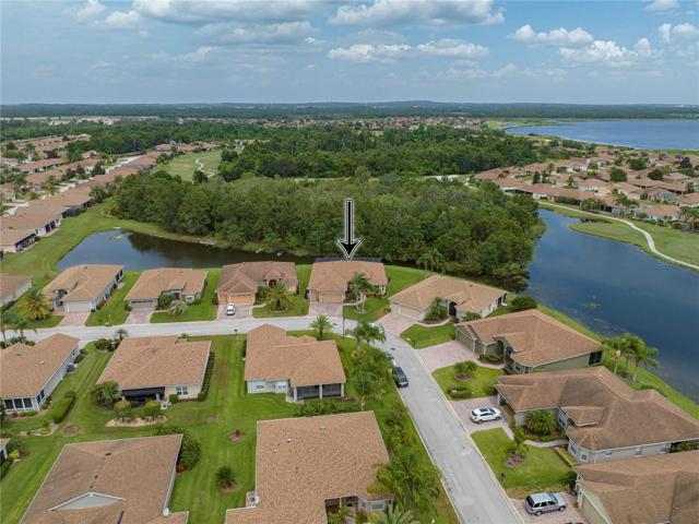 Property drone view