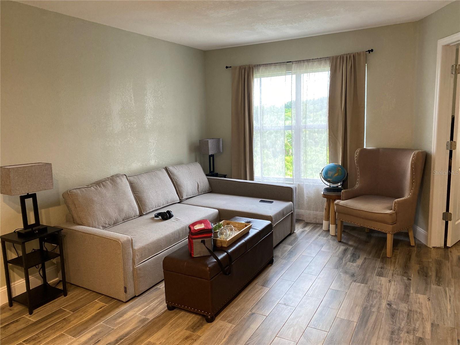 LIving room with sofabed