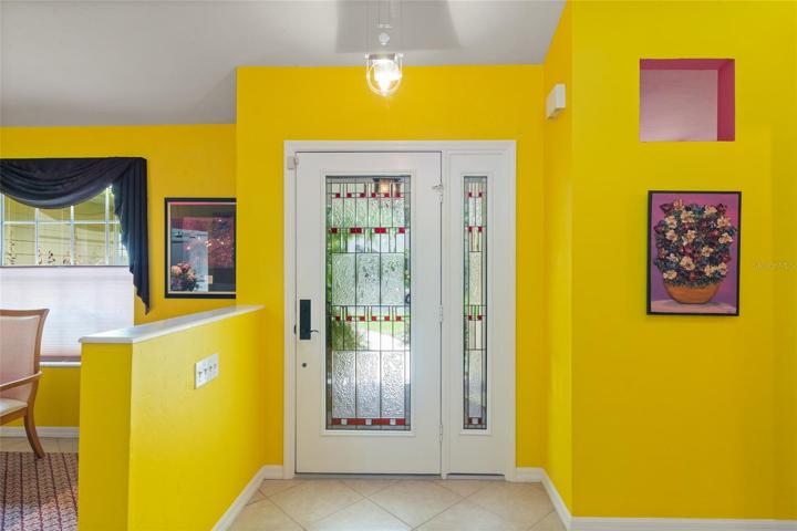 Stained Glass Front Door