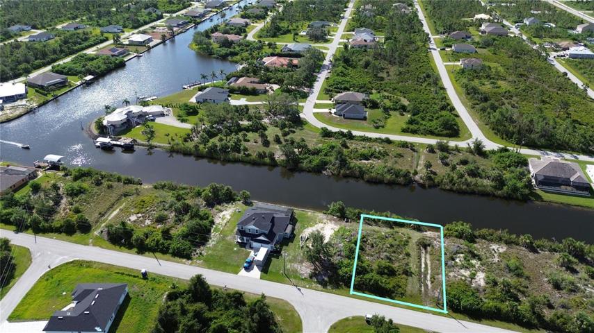 Buildable lot with water access to Myakka Rover, Port Charlotte Harbor & Gulf of Mexico