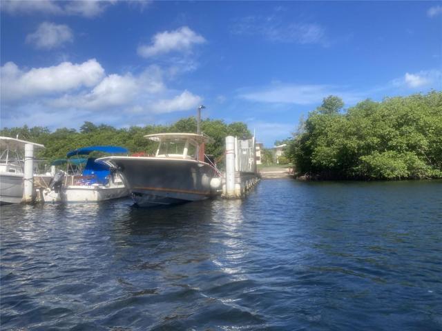 Private pier and boat ramp