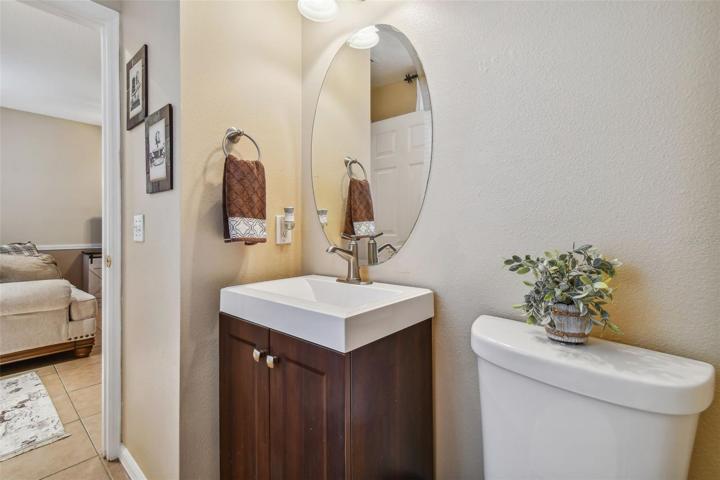 main floor half bathroom