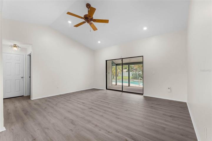 Vaulted ceilings, Formal living room