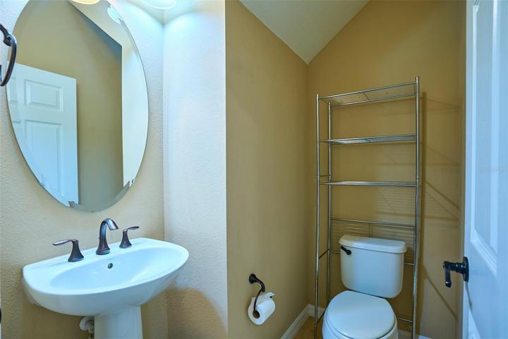 Downstairs half bathroom