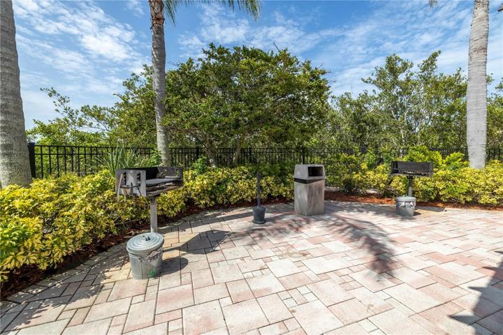 Poolside BBQ Area