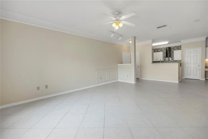 View of Kitchen from Living Room
