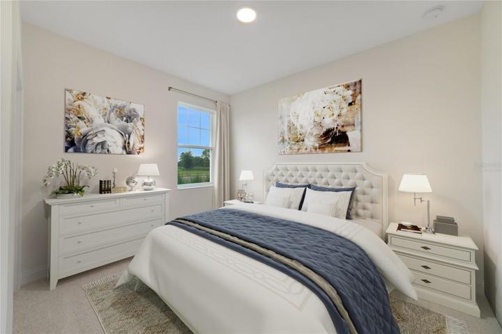 MAIN FLOOR BEDROOM. Virtually Staged.