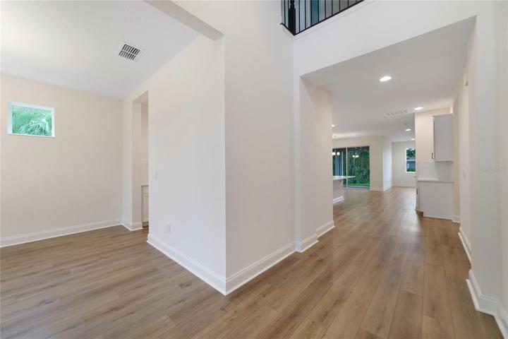 Airy foyer and natural light throughout!