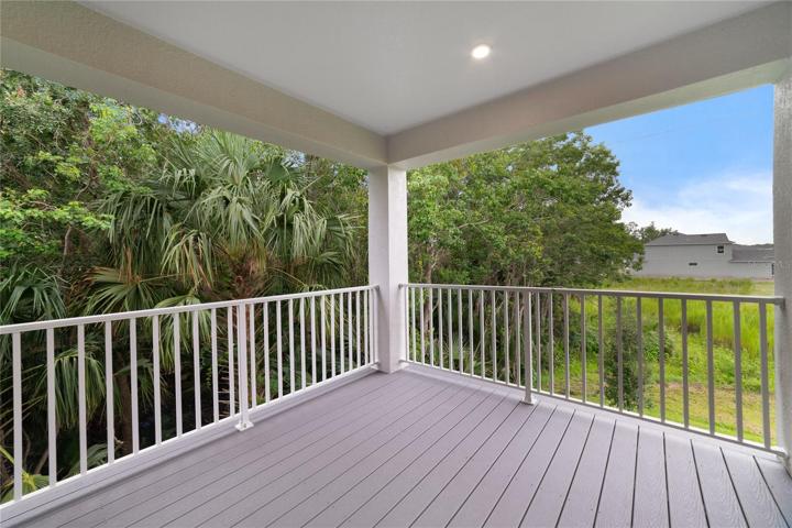 PRIMARY SUITE - BALCONY!