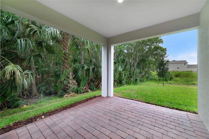 COVERED LANAI.
