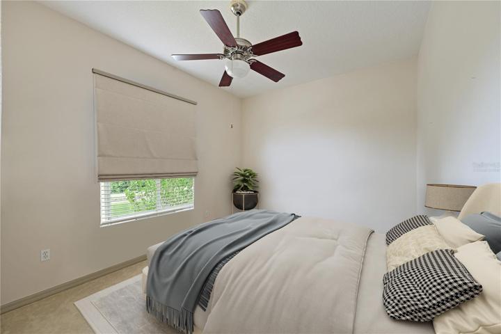 Virtually Staged- Bedroom 2