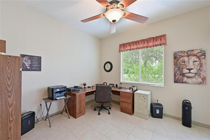 Actual home-Office with slider to lanai.