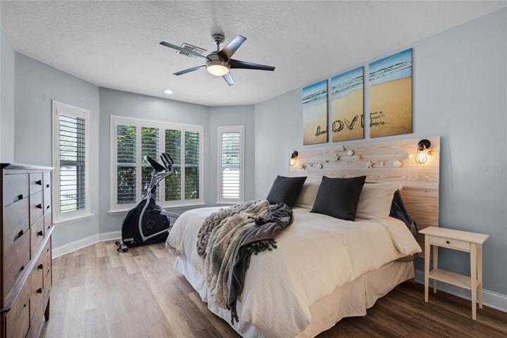 Ideal SPLIT BEDROOMS deliver an airy retreat in your primary suite with a soothing color palette, bay windows, WALK-IN CLOSET and private bath!