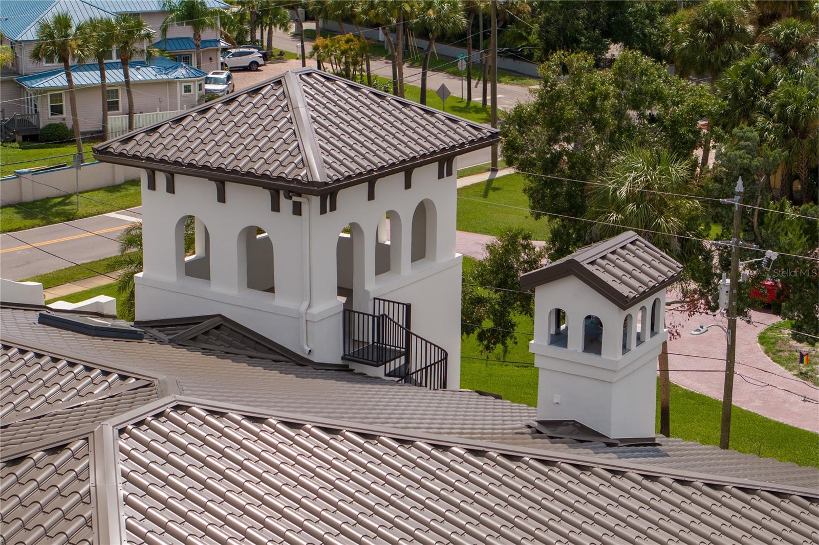 New Metal Barrel Tile Roof